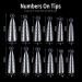 120pcs Dual Nail Forms Set - Nail Extension Tips & Clips - DIY Nail Art Tool for UV & Acrylic - Perfect for Salon & Home Use - Buy Online on GoSupps.com