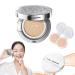 Star And Wish Air Cushion BB Soft Mist Cushion Bb Cream Full Coverage Oil Control Concealer Makeup (Ivory White)