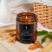 Amber Patchouli Scented Candles - Soy Wax Aromatherapy Gift | 7oz Amber Jar Candle for Home & Spa - Buy Online on GoSupps.com