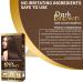 COSMTEK Dark Brown Hair Dye Shampoo 500ml - Permanent 3-in-1 Instant Color for Men & Women - Lasts 30 Days - Ammonia-Free Formula with Natural Herbal Ingredients - Buy Online on GoSupps.com