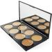 Makeup Revolution Ultra Cover Concealer Palette Light Medium 8 Shades 10g - Full Coverage Makeup Palette - Buy Online on GoSupps.com