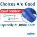 Cloudz Microbead Travel Neck Pillow - Blue | Comfortable & Supportive - Buy Online on GoSupps.com