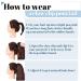 14 inch SEGO Claw on Ponytail Clip in Human Hair Extensions #6 Light Brown One Piece 100% Real Remy Hairpieces Straight (105g) 14 Inch #6 Light Brown - Buy Online on GoSupps.com