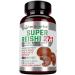 Organic Reishi Mushroom Extract by Tera Herbs - 60 Vegetarian Capsules - Ganoderma Lucidum/Ling Zhi