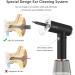 USB Rechargeable Electric Ear Wax Removal Kit with 600ml Water Bottle - Gray | Ear Irrigation Water Cleaner Tool for Adults & Kids - Buy Online on GoSupps.com