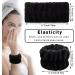 Microfiber Wrist Spa Wash Band - Absorbent Wristband for Women - Prevent Water Spills - Black - Buy Online on GoSupps.com