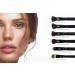 Chali 18-Piece Make-Up Brush Set with Bag | Professional Cosmetics Brushes for Foundation Eyeshadow Powder Blender Concealer & Eyebrows - International Shipping Available - Buy Online on GoSupps.com
