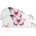 Colored Butterflies Hair Towel 2 Pack | Super Absorbent Quick Dry Hair Turbans for Women & Girls - Buy Online on GoSupps.com