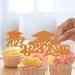 Pack of 36 2023 Cake Decorations Glitter Class of 2023 Congrats Grade Cap Cupcake Toppers Graduation Cake Decoration for Graduation Theme School Boys Girls Graduate Party Cake Decorations Orange Orange 36 Pieces - Buy Online on GoSupps.com