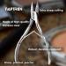Professional Cuticle Nippers Precision Manicure Nail Clippers Stainless Steel Scissors Thick and Ingrown Nails Hospital Grade Podiatry Tool - Buy Online on GoSupps.com