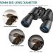20x50 Waterproof Binoculars for Adults with BAK4 Prism Lens - Ideal for Outdoor Sports, Concerts, and Bird Watching - Buy Online on GoSupps.com