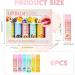 SNBUHA Lip balm set fruit flavored lip gloss 6 fruit flavors moisturizing balm for cracked and dry lips - Buy Online on GoSupps.com