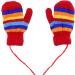 ANGELA & WILLIAM Kids' Red Striped Knit Mittens with Keeper String - Warm and Stylish - Buy Online on GoSupps.com