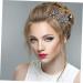 2 Set Hairpin Rhinestone Headpiece Wedding Hair Clips for Brides Blue Hair Accessories Bridal Hair Clip Pearl Wedding Hair Accessories Hair Pins Wedding Dress Zinc Alloy Miss Fork - Buy Online on GoSupps.com