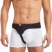 TENB Hernia Belt for Men Hernia Support Truss Inguinal or Sports Hernia Adjustable Waist Strap with Removable Compression Pads Breathable Material (Black Medium) Medium Black - Buy Online on GoSupps.com