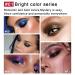 BINGBRUSH Glitter Gradient Eyeshadow Stick Set - 12 Colors Waterproof Smoky Makeup Pen for Shimmer Pink Eyes (Bright Color) - Buy Online on GoSupps.com