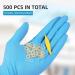 Annhua 500pcs Dental Orthodontic Elastics Rubber Bands with Placers - Penguin 4.5oz 5/16 for Crooked Teeth and Braces - Buy Online on GoSupps.com