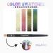 Buy Glitter Eyeshadow Sticks - 4pcs Waterproof Cream Eyeshadow Pencil | Long Lasting Shimmer & High Pigmented Eye Brightener | Multiuse Makeup Stick #052 - Buy Online on GoSupps.com