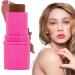 Highlighter Makeup Stick - Face Makeup Stick For Cream Creamy Makeup Stick For Face Cream Contour Stick Easy Application And Long-Lasting For All Skin Types Shakven 01# - Buy Online on GoSupps.com