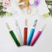 5 Pack Mixed Color Glass Nail Files with Case - Double Sided Crystal Glass Fingernail Files for Gentle Nail Care - Manicure Set for Women and Girls - Buy Online on GoSupps.com