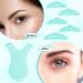 10 Pieces Eyelash Lifting Silicone Pads - Permanent Wave Curlers in 5 Sizes + Y-Shape Brush | Green Eyelash Extension Tools for Length & Lift - Buy Online on GoSupps.com