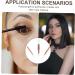 VINTORKY 3pcs Eye Shadow Brush Eyeshadow Eyebrow Brush Dual-headed Eyeshadow Brush Portable Eye Wooden Handle - Buy Online on GoSupps.com