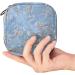 Almond Flower Pattern Menstrual Pad & Cup Pocket Bag - Perfect for Teens & Women | Stylish Storage Solution - Buy Online on GoSupps.com