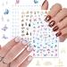 240 Pcs Glitter French Press On Nails Kit - Short Square Acrylic Stick On Nails with Glue 12 Sizes Glossy Soft Gel Fake Nails - Perfect Fit for Natural Look - Buy Online on GoSupps.com