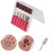 POPETPOP 1 Set nail polisher electric nail drill nail replacement bits manicure sanding bands nail polishing head cuticle drill bit Stainless Steel. Silicone. Quartz. Ceramics alloy 7.1x5.7cm Picture 2 - Buy Online on GoSupps.com