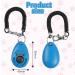Buy Yaodhaod Clicker Dogs - 2 Pack Wrist Strap Pet Training Clicker Tools (Blue+White) for Effective Dog & Cat Communication | International Shipping Available - Buy Online on GoSupps.com