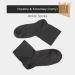 Cozyfeel Women's Diabetic Ankle Socks - 4 Pairs Bamboo Neuropathy Socks, Seamless Toe, Non-binding Top (Charcoal) - Buy Online on GoSupps.com