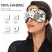 Haskirky Light Blocking Eye Mask - Adjustable Men and Women Travel Yoga Meditation Office Deep Sleep - Buy Online on GoSupps.com