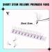 6D 0.10 mm 13mm Russian Volume Pre-fanned Eyelash Extensions - Short Stem Heat Bonded Premade Fans | C/D Curl | Lash Supplies - Buy Online on GoSupps.com