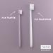 Nano Toothbrush 2-Pack | Extra Soft Children's Toothbrush with 18 000 Bristles | Gentle & Sensitive Baby Toothbrush in Altrosa Pink - Buy Online on GoSupps.com