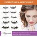 Magnetic Eyelashes with Eyeliner Kit - 5 Reusable Natural Looking Lashes - No Glue Needed - Buy Online on GoSupps.com