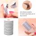 Chlffua 4 Pairs Reusable Self-Adhesive False Eyelashes No Glue or Eyeliner Needed Natural Thick 3D Curling Fake Lashes Easy to Wear Waterproof - Buy Online on GoSupps.com