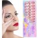 White French Tip Press on Nails | Artificial Full French Nails for Women - Beauty Products for Home Wedding Dating Gathering Traveling Pochy 05 - Buy Online on GoSupps.com