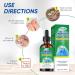 Ingrown Toenail Treatment Drops - Fast Acting Pain Relief & Softener 30ml - Buy Online on GoSupps.com