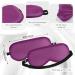 Buy FlyCoco 3PCS Silk Eye Masks for Comfortable Sleep Adjustable Light Blocking Night Masks for Travel | Blue Black Purple - Buy Online on GoSupps.com