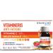 GRANIONS | Vitamineris Shot Anti Fatigue - Vitamine C + Gelee Royale + Hibiscus - Vitamine C Anti Fatigue Puissant - 6 Vitamines & 3 Actifs - Go t Fruits Rouges - 10 Shots - Format 10 jours