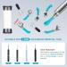 Ear Wax Removal Tool Replacement Tips - 8 Silicone Ear Spoons Set (3.5mm Dia.) - Buy Online on GoSupps.com