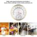 Buy Sauna Thermometer & Hygrometer - Metal Digital Sheet | 10 to 120 for Sauna Rooms & Indoor Use - Buy Online on GoSupps.com