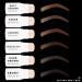 ARYANA NEW YORK Eyebrow Stamp Stencil Kit - Waterproof Brow Pomade Stamp, Shaping Kit for Perfect Brows - Chocolate Shade | Reusable Stencil - Buy Online on GoSupps.com