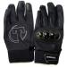 TIPPMANN Hard Knuckle Tactical & Paintball Gloves, Black, One Size