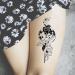 Realistic Snake Temporary Tattoo Stickers - 16 Sheets 3D Tribal Serpent & Floral Design, Waterproof Fake Tattoos with Forearm Swords - Perfect for Arm Body Art in Black - Buy Online on GoSupps.com