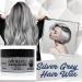 Hair Wax Colour - Sliver Hair Spray Temporary - Hair Dye - Temporary Hair Colour Instant Styling - Natural Hairstyle Color Pomade - Washable Hair Styling Cream for Party - Cosplay & Halloween silver - Buy Online on GoSupps.com