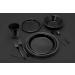 Black Plastic Plates - 10 Inch, 50 Count - Disposable Dinner Party Plates for All Occasions - Buy Online on GoSupps.com