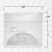 Reusable Plastic Pill Organizer Bags - 100 Count Clear Pill Pouch 3x2 inches - Perfect for Travel & Daily Use - Buy Online on GoSupps.com