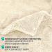PetAmi Fluffy Waterproof Dog Blanket Fleece 40x60 - Beige Large | Soft Warm Throw for Large Dogs and Cats | Furniture Protector Sofa Couch Bed - Buy Online on GoSupps.com
