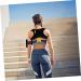 BUGUUYO Belt Brace Holder Shoulder Rest Posture Fixer for Women Posture Band Polyester Black - Buy Online on GoSupps.com
